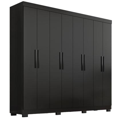 Imagem de Guarda Roupa Casal Lisboa 8 Portas 4 Gavs Com Pés
