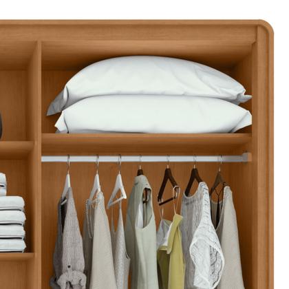 Imagem de Guarda-roupa Casal Loop 6 Portas 100% MDF