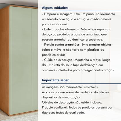 Imagem de Guarda-roupa Casal Loop 6 Portas 100% MDF