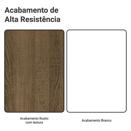 Imagem de Guarda Roupa Casal Madesa Mônaco 3 Portas de Correr com Espelho
