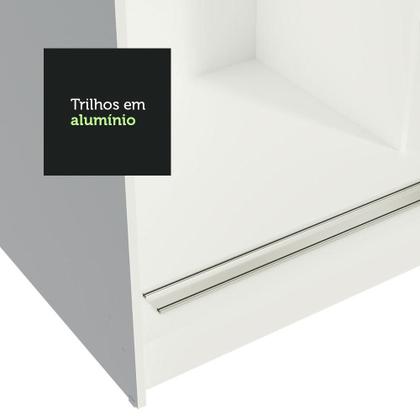 Imagem de Guarda-Roupa Casal Madesa Reno 3 Portas de Correr com Espelho B