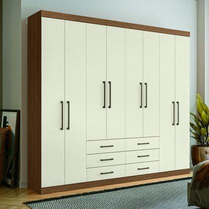 Imagem de Guarda Roupa Casal Master 8 Portas 6 Gavetas Santos AndirA