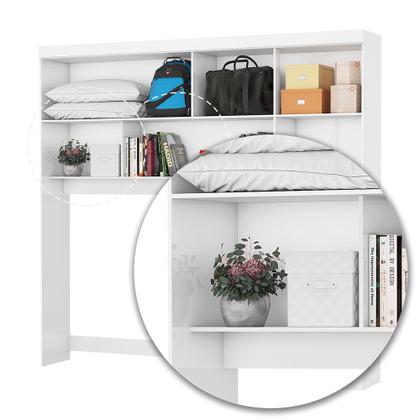 Imagem de Guarda Roupa Casal Modulado Sevilha 5 e 2 Portas 8 Gavetas com Cama Casal Carioca Móveis