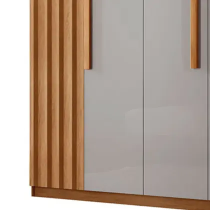 Imagem de Guarda Roupa Casal Roma MDF 6 Portas e 2 Gavetas