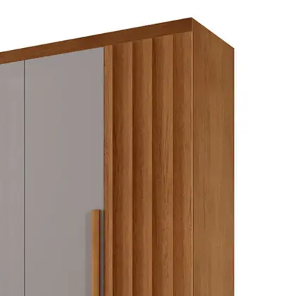 Imagem de Guarda Roupa Casal Roma MDF 6 Portas e 2 Gavetas