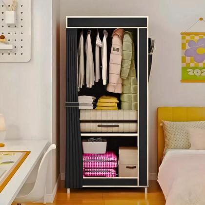 Imagem de Guarda Roupa Closet Dobrável Organizador com Capa de Tecido
