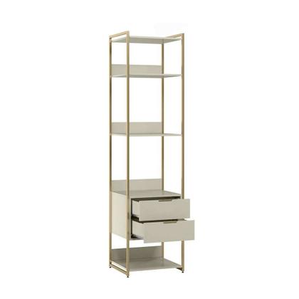 Guarda-Roupa Closet Industrial Mital 4 GV Off White e Dourado 143 cm - Mobly Imagem de Guarda-Roupa Closet Industrial Mital 4 GV Off White e Dourado 143 cm