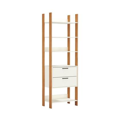 Imagem de Guarda Roupa Closet Industrial Modulado 1 Peça 2 Gavetas 73,5cm 100% MDF