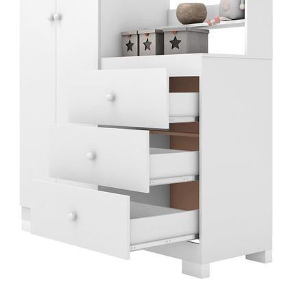 Imagem de Guarda Roupa com Comoda Infantil Vicky 2 Portas e 3 Gavetas