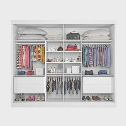 Imagem de Guarda Roupa com Espelho 2 Portas  Atlanta Made Marcs