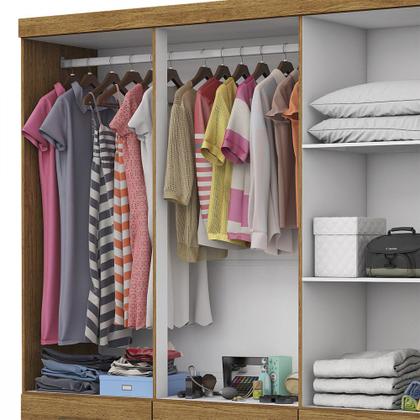 Imagem de Guarda Roupa D22 6 Portas 6 Gavetas Com Pés Carioca Móveis