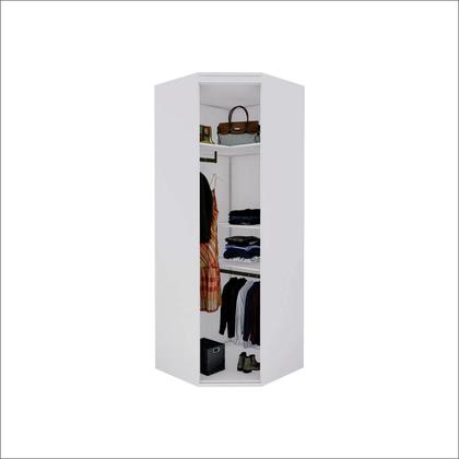 Imagem de Guarda Roupa de Canto 45 Modular MDF Lotus Belmax