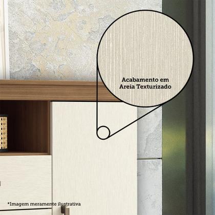 Imagem de Guarda Roupa de Canto com 7 Portas 4 Gavetas e Cabeceira Lugano Santos Andirá