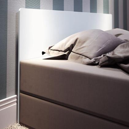 Imagem de Guarda-Roupa de Canto com Espaço para Cama Box Queen Size 1218E Branco