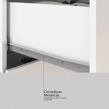 Imagem de Guarda Roupa Flash II Casal Quarto com 6 Portas e 2 Gavetas