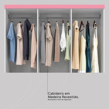 Imagem de Guarda Roupa Flash II Casal Quarto com 6 Portas e 2 Gavetas