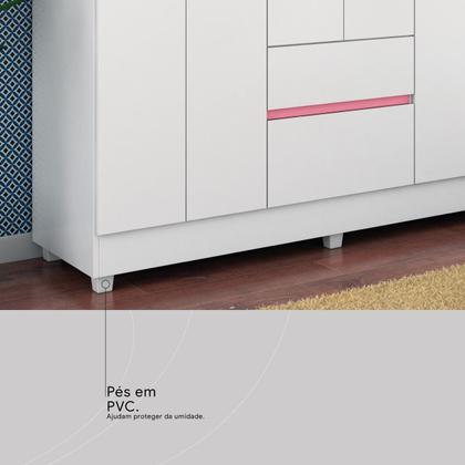 Imagem de Guarda Roupa Flash II Casal Quarto com 6 Portas e 2 Gavetas
