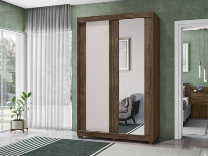 Guarda Roupa Flex 2 Portas de correr 2 Gavetas Nantes - Lanza