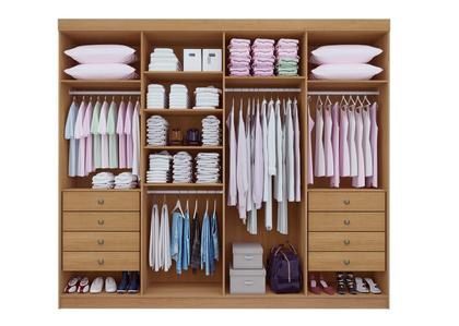 Imagem de Guarda Roupa Grande 100% MDF 8 Portas 8 Gavetas - Daymont - Móveis D'Doro