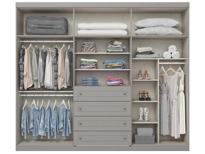 Imagem de Guarda Roupa Henn Americano 6 Portas 4 Gavetas D205-05
