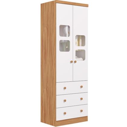 Imagem de Guarda Roupa Infantil 2 Portas 3 Gavetas MDF Uli Faura