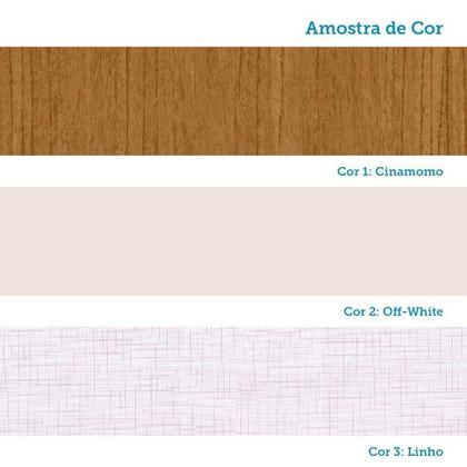 Imagem de Guarda-roupa Infantil 2 Portas 4 Gavetas e Espelho 110,20cm X 183cm 100% Mdf Auris Espresso Móveis