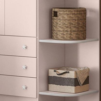 Imagem de Guarda Roupa Infantil 2 Portas e 3 Gavetas Doce Sonho com Nicho - Qmovi