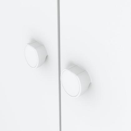 Imagem de Guarda Roupa Infantil 3 Portas 2 Gavetas Bala de Menta Henn