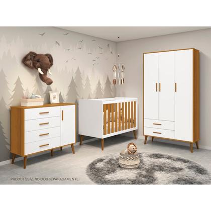 Imagem de Guarda Roupa Infantil 3 Portas 2 Gavetas Isis