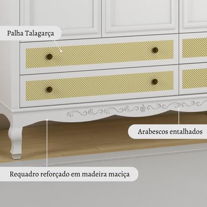 Imagem de Guarda Roupa Infantil 4 Gavetas Versailles Plus