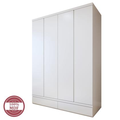 Imagem de Guarda-roupa Infantil 4 Portas 5 Gavetas 100% Mdf Aconchego