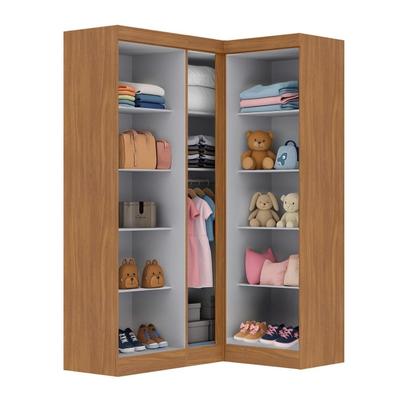 Imagem de Guarda-roupa Infantil 5 Portas Jasmim