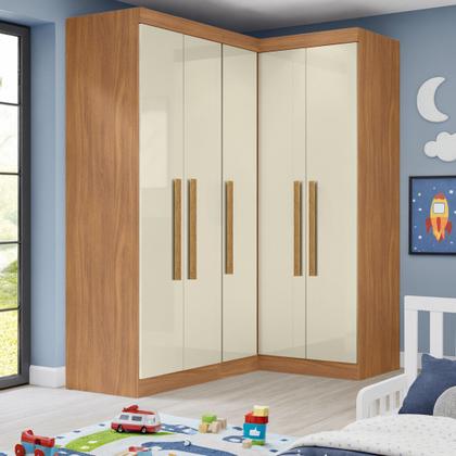 Imagem de Guarda-roupa Infantil 5 Portas Jasmim