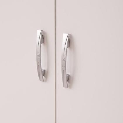 Imagem de Guarda-Roupa Infantil Atalaia 2 Portas 2 Gavetas com 4 Prateleiras Externas