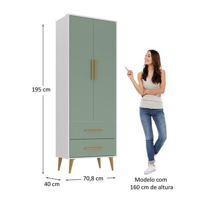 Imagem de Guarda-roupa Infantil Encanto Espresso Móveis