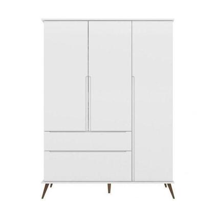 Imagem de Guarda Roupa Infantil Melinda com 3 Portas - Branco