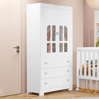 Imagem de Guarda Roupa Infantil New Katatau 2 Portas e 3 Gavetas - Reller Móveis