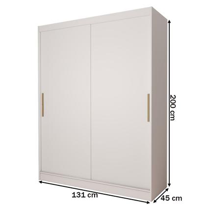 Imagem de Guarda-Roupa Infantil Swift 2 Portas 2 Gavetas Branco - Panorama Móveis