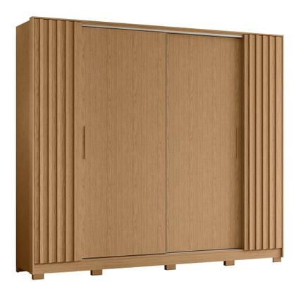 Imagem de Guarda Roupa Jacarandá Ripado com Portas de Correr Albatroz