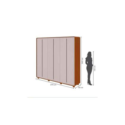 Imagem de Guarda Roupa Lopas Loop 6 Portas 6 Gavetas