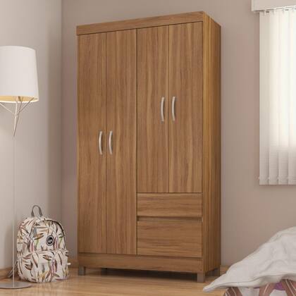 Imagem de Guarda Roupa Lotus Quarto com 4 Portas e 2 Gavetas