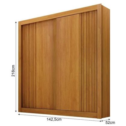 Imagem de Guarda Roupa Milano 100%MDF 2 Pts Cinamomo - Leifer