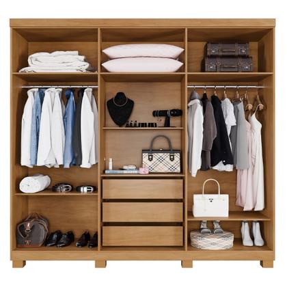 Imagem de Guarda Roupa Millano Ripado 6 Portas Benetil