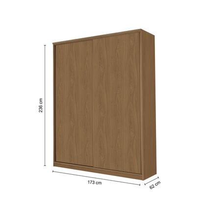 Imagem de Guarda Roupa Modulado 2 Portas 3 Gavetas 100% MDF Decor