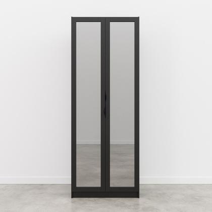 Imagem de Guarda Roupa Modulado 2 Portas Reflecta com Cabideiro e 2 Gavetas Hera CabeCasa MadeiraOriginals