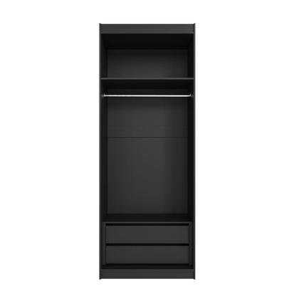 Imagem de Guarda Roupa Modulado 2 Portas Reflecta com Cabideiro e 2 Gavetas Hera CabeCasa MadeiraOriginals