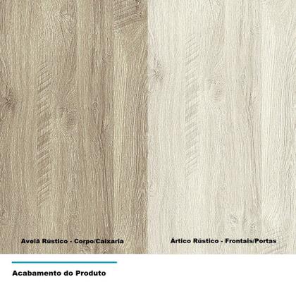 Imagem de Guarda Roupa Modulado 3 Portas 1 Gaveta com Escrivaninha e Painel Master Luciane Móveis