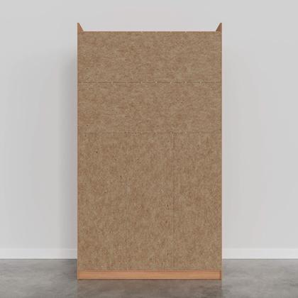 Imagem de Guarda Roupa Modulado 3 Portas com Cabideiro Hera CabeCasa MadeiraOriginals