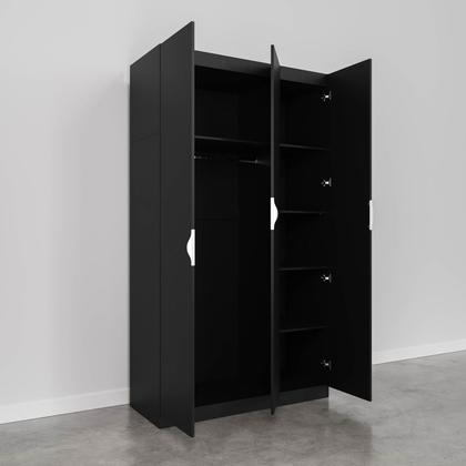 Imagem de Guarda Roupa Modulado 3 Portas com Cabideiro Hera CabeCasa MadeiraOriginals