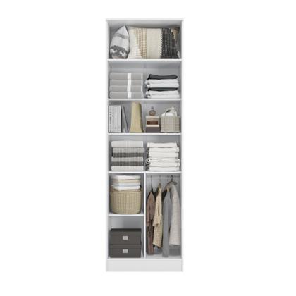 Imagem de Guarda Roupa Modulado 71cm 2 Portas Arca - Branco